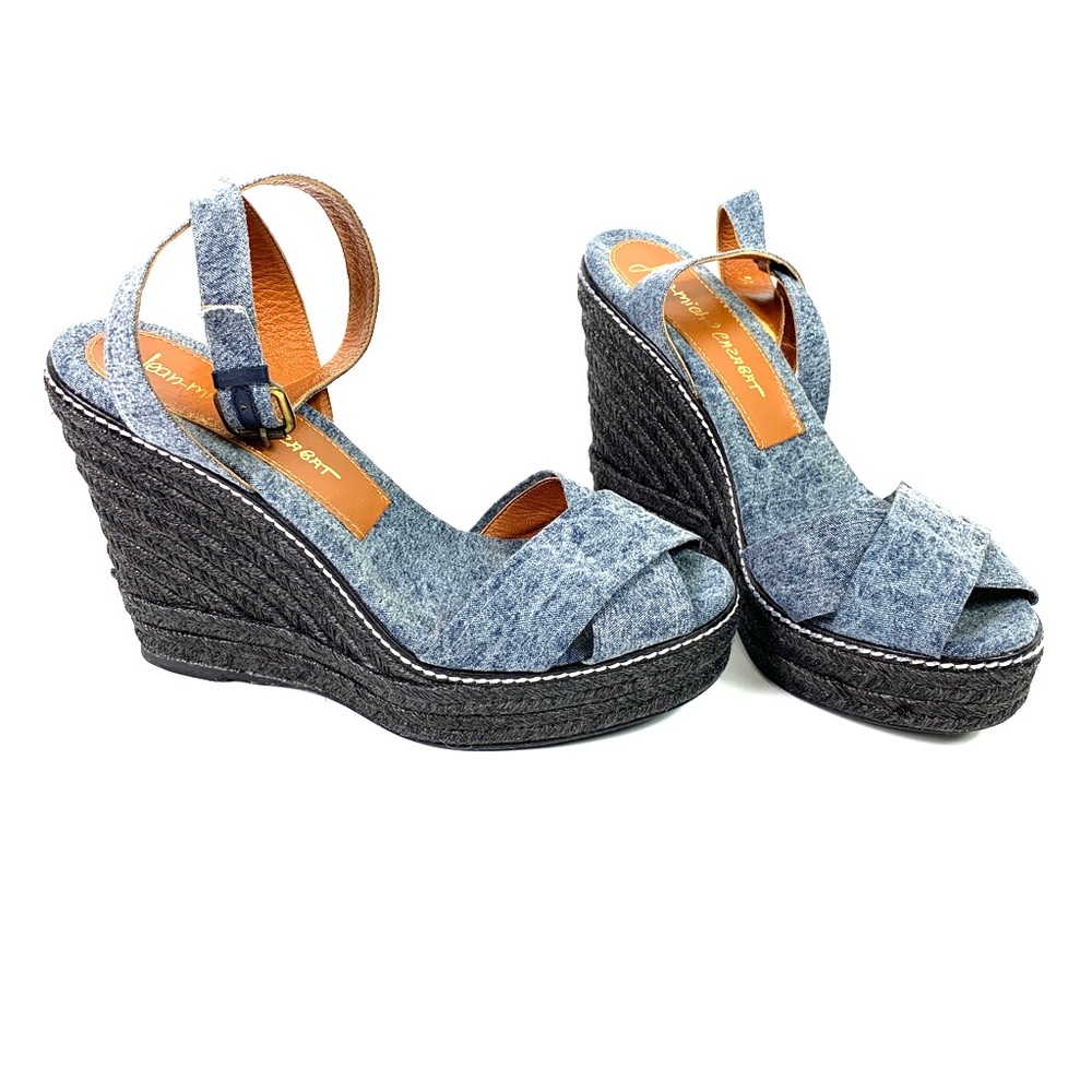 Jean- Michel Cazabat Acid Washed Espadrille 40